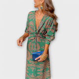 Milada - Robe Élégante à Manches Longues