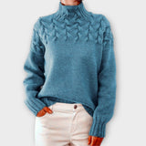 Eva - Pull femme avec motif en relief