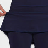 Elżbieta - Shorts taille haute avec jupe
