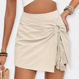 Aneta - Shorts avec jupe haute