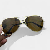 Lunettes rétro avec miroir