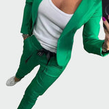 Ella - Ensemble féminin décontracté avec pantalon et blazer