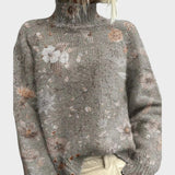Mariana - Pull artistique en tricot