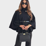 Selviora – Veste élégante avec des manches papillon et une ceinture