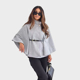 Selviora – Veste élégante avec des manches papillon et une ceinture