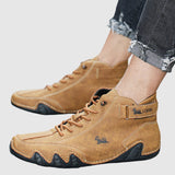 Libuše – Chaussures antidérapantes ultra confortables en cuir véritable