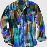Joel - Chemise à manches longues avec imprimé