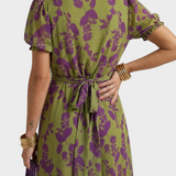 Natalia - Robe Midi Fleurie