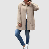 Martina - Manteau oversize classique avec boutons