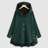 Zuzana - Manteau matelassé avec capuche et boutons