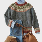 Eleanor - Héritage Nordic Pull Tricoté