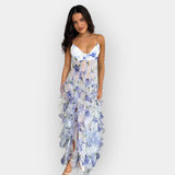 Maxi Robe à Volants