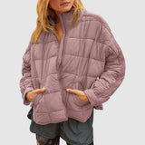 Gabriela - Veste légère et compacte matelassée avec fermeture éclair