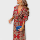 Milada - Robe Élégante à Manches Longues