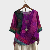 Valerie - Top boho coloré