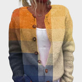 Beatriz - Cardigan fleuri d'automne