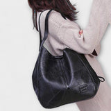 Cécile. - Sac en cuir vintage
