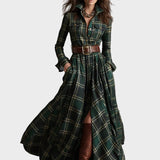 Evelyn - Robe Chemise Élégante Classique