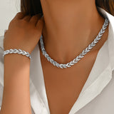 Aurora™ | Ensemble artisanal de collier et bracelet