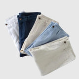 Libuše – Pantalons en lin Mykonos