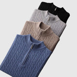 Libuše - Pull col polo en cachemire Deneb