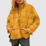 Gabriela - Veste légère et compacte matelassée avec fermeture éclair