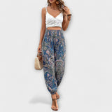 Anna - Pantalon avec Motif Ethnographique