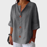 Adéla - Chemise en Lin Confortable