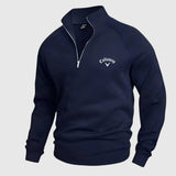 Petr – Sweat Callaway à Fermeture Mi-Zippée