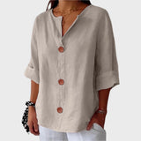 Adéla - Chemise en Lin Confortable