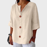 Adéla - Chemise en Lin Confortable