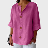 Adéla - Chemise en Lin Confortable