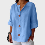 Adéla - Chemise en Lin Confortable