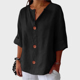 Adéla - Chemise en Lin Confortable