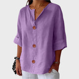 Adéla - Chemise en Lin Confortable
