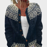 Matilde - Cardigan fleuri d'automne