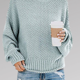 Greta | Pull en Tricot Chunky avec Coupe Confortable