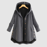 Zuzana - Manteau matelassé avec capuche et boutons