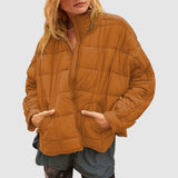 Gabriela - Veste légère et compacte matelassée avec fermeture éclair