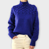 Eva - Pull femme avec motif en relief