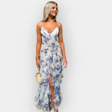 Maxi Robe à Volants