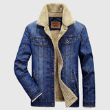 Bohumil - Veste en jean avec doublure intérieure