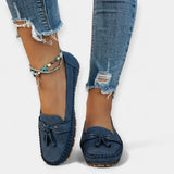 Rozárie - Ballerines avec un nœud dans le style