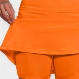 Elżbieta - Shorts taille haute avec jupe