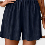 Nina - Shorts Stylés avec Pli Avant