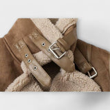 Catarina - Veste en cuir pilote