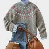 Eleanor - Héritage Nordic Pull Tricoté