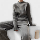 Albertina – Ensemble Cosy en 2 pièces en maille côtelée