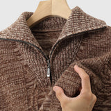 Libuše - Gilet avec fermeture éclair Taranto en laine mérinos