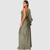 Meda - Robe maxi élégante à une épaule